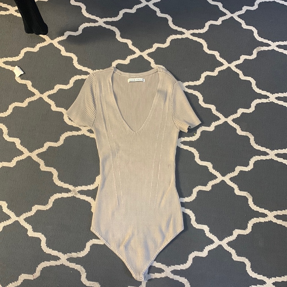 Abercrombie Short Sleeve Sweater Bodysuit
